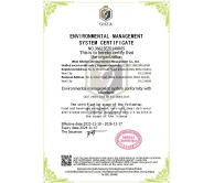 英文-环境管理体系认证证书